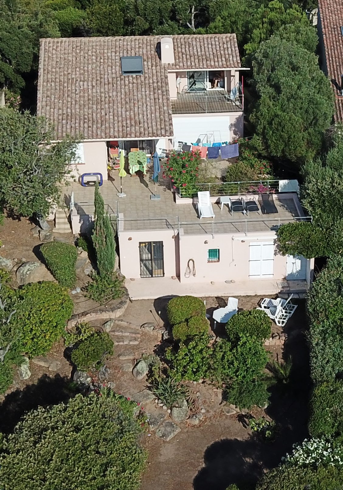 Maison vue aerienne
